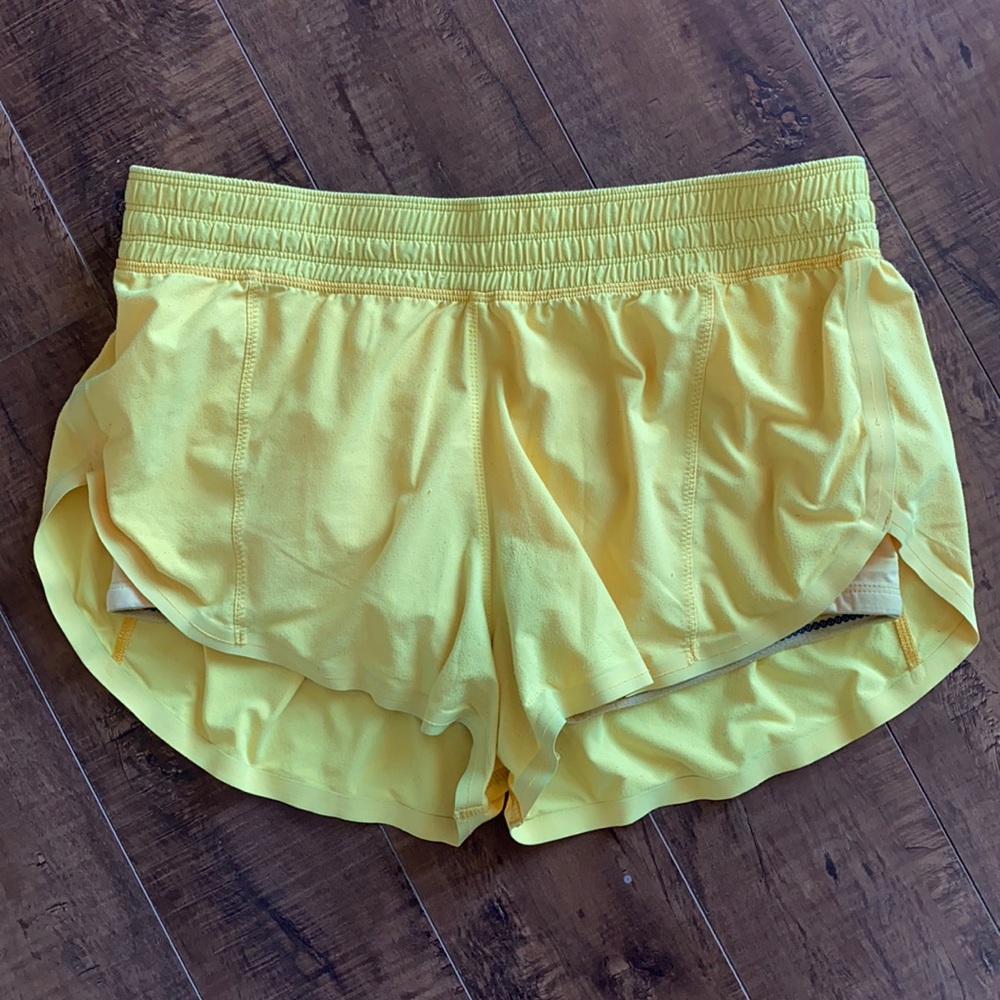 Lululemon shorts with built in spandex